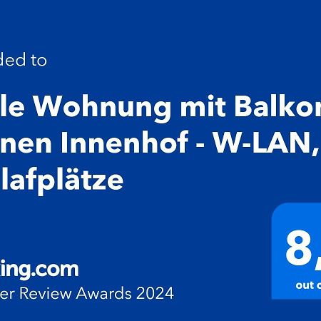 Helle Wohnung Mit Balkon In Grunen Innenhof - W-Lan, 4 Schlafplatze マクデブルク エクステリア 写真